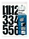 Chartpak SelfAdhesive Vinyl Numbers 4 High Black 23 Per Pack 01193