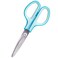 PLUS Plus Fit Cut Curve Scissors Small Blue