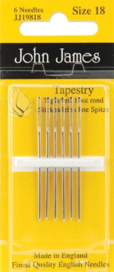 Colonial Needle Tapestry Hand NeedlesSize 18 6Pkg