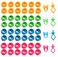 HimaPro Silicone Thread Spool Savers 48 Huggers 4 Bobbin Clamps and 4 Bobbin Holders Prevent Thread Tails from Unwinding No More Loose Ends