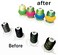 HimaPro Silicone Thread Spool Savers 48 Huggers 4 Bobbin Clamps and 4 Bobbin Holders Prevent Thread Tails from Unwinding No More Loose Ends