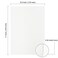 PINGEUI 50 Pack 85 x 11 Inches White Chipboard Sheets40 pt White Chipboard Medium Weight Cardboard Sheets for Scrapbook Art Crafts Arts Projects Backing Boards Frames