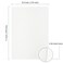 PINGEUI 50 Pack 85 x 11 Inches White Chipboard Sheets40 pt White Chipboard Medium Weight Cardboard Sheets for Scrapbook Art Crafts Arts Projects Backing Boards Frames