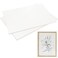 PINGEUI 50 Pack 85 x 11 Inches White Chipboard Sheets40 pt White Chipboard Medium Weight Cardboard Sheets for Scrapbook Art Crafts Arts Projects Backing Boards Frames