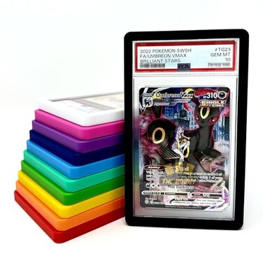 The Hobby Lair Elite Bumper Guard for PSA Graded Cards ONLY NEW Stackable Design Ultimate Edge Protector Black Slab Shield 1 Pack