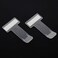 FHY 2 Pcs Car Transparent Invoice Ticket Folder Car Windscreen Window Parking Permits Ticket Holder Clip