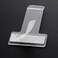 FHY 2 Pcs Car Transparent Invoice Ticket Folder Car Windscreen Window Parking Permits Ticket Holder Clip