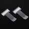 FHY 2 Pcs Car Transparent Invoice Ticket Folder Car Windscreen Window Parking Permits Ticket Holder Clip