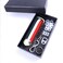 ERCRYSTO Compact Key Holder Stylish Practical Pocket Key Organizer With Secure Locking Mechanism RedWhiteBlue