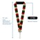 Buckle-Down Lanyard Mexico Flag Distressed