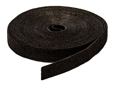 NavePoint 12 Inch Roll Hook and Loop Reusable Cable Ties Wraps Straps 5M 15ft