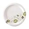 Dixie Pathways SoakProof Shield Mediumweight Paper Plates Wisesize 688 Dia Greenburgundy 125pack