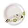 Dixie Pathways SoakProof Shield Mediumweight Paper Plates Wisesize 688 Dia Greenburgundy 125pack