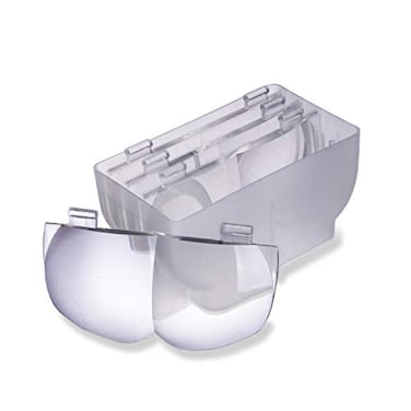 Carson PRO Series MagniVisor Deluxe Replacement Lens Set with 15x2x25x3x Magnifications White