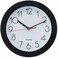 Universal Round Wall Clock 9 34 Black 10421