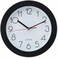 Universal Round Wall Clock 9 34 Black 10421