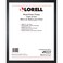Lorell Solid Wood Poster Frame 22 x 28 49222 Black