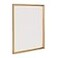 Kate and Laurel Calter Framed Linen Fabric Pinboard 215x275 Gold
