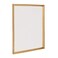 Kate and Laurel Calter Framed Linen Fabric Pinboard 215x275 Gold