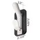Officemate Magnet Plus Magnetic Double Coat Hook BlackWhite 92522