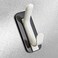 Officemate Magnet Plus Magnetic Double Coat Hook BlackWhite 92522