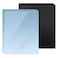 HOUYEE 100 Pack Binding Covers Set 85x11 Inches Including 50 Pcs 8 Mil Clear Binding Covers 50 Pcs 12 Mil Black Sand Plastic