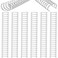 Zonon 6 Pieces Binding Wire Twin Loop Spines Double Loop Binding Wire 1 Inch Cinch Diameter 23 Holes for Teacher Student Document Notebook MakingSilver