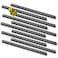 1InTheOffice Comb Binding Spines 85x11 Ring Plastic Binding Comb Black Comb Spines 12 Diameter 50Pack
