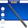 1InTheOffice Comb Binding Spines 85x11 Ring Plastic Binding Comb Black Comb Spines 12 Diameter 50Pack