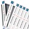 Avery 89103 Binder Spine Inserts1Inch Capacity 40PK White