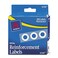 Avery Dispenser Pack Hole Reinforcements 025 Dia White 200Pack 5729