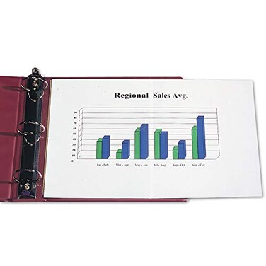 C-Line CLine CLI62237 Panoramic FoldOut Sheet Protectors 25 Box Clear 17 X 11