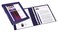Avery Framed Presentation Non Locking Slant Ring View Binder 12 inch Capacity Navy Blue 68051