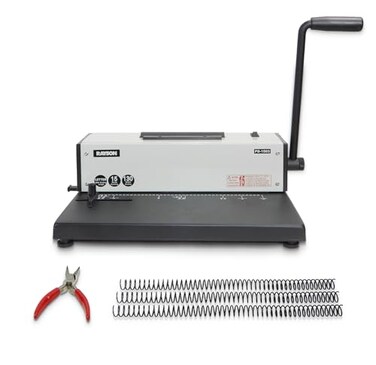 RAYSON Rayson PD1503 Coil Binding Machine 43Hole 41 Spiral Binder with Inserter