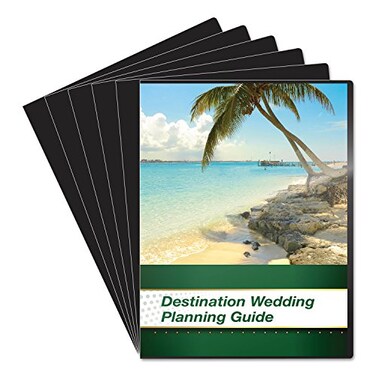 Fellowes Futura Presentation Covers Oversize Black 25 Pack 5224701
