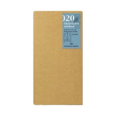 DESIGNPHIL Travelers Notebook Refill Kraft File Regular Size 14332006