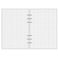 Harphia Grid Square Spiral Notebook RefillA5 Planner Inserts 6 Ring Binder Refill for Filofax 90 pages double sided printed A5 559 x 827Gridsquare