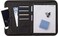 SMEAD Smead Nylon Covered Pad Folio Zipper Closure Letter Size Black Includes Lined Notepad 85845