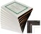 Walnut Grove Slidein Certificate Plaque and Document Holder 10 PackBlack Marble