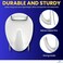 1InTheOffice White Cubicle Hooks Deluxe Recycled 2 LB Capacity 10 Pack