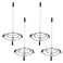 Doweboter 4PCS Check Spindle Receipt Holder Spike Stainless Steel Bill Fork Memo Holder Spike