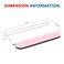 KOTEMON Acrylic Tilted Computer Keyboard Stand for Ergonomic Typing Keyboard Tray Holder with Silicone NonSlip Case Clear