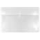 JAM Paper JAM PAPER Plastic Envelopes with Button String Tie Closure Large Booklet 12 x 18 Clear 12Pack