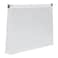 JAM Paper JAM PAPER Plastic Envelopes with Zip Closure Small 4 12 x 6 12 Clear 12Pack