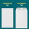 EnDoc 6x9 Catalog Envelopes 500 Pack Open End Mailing Envelopes Bulk for Catalogs Presentations Newsletters Plain Envelopes 6x9 with Gummed Seal Bright White 28lb Heavyweight Paper