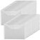 JIKIOU 30pcs Plastic Envelopes Clear Reusable Poly Envelope Waterproof File Folder with Snap Button Us LetterA4 Size