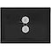 JAM Paper JAM PAPER Plastic Booklet Envelopes with Button String Tie Closure Index Size 5 12 x 7 12 Black 12Pack