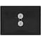 JAM Paper JAM PAPER Plastic Booklet Envelopes with Button String Tie Closure Index Size 5 12 x 7 12 Black 12Pack