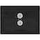 JAM Paper JAM PAPER Plastic Booklet Envelopes with Button String Tie Closure Index Size 5 12 x 7 12 Black 12Pack