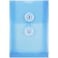 JAM Paper JAM PAPER Plastic Envelopes with Button String Tie Closure 4 14 x 6 14 Blue 12Pack
